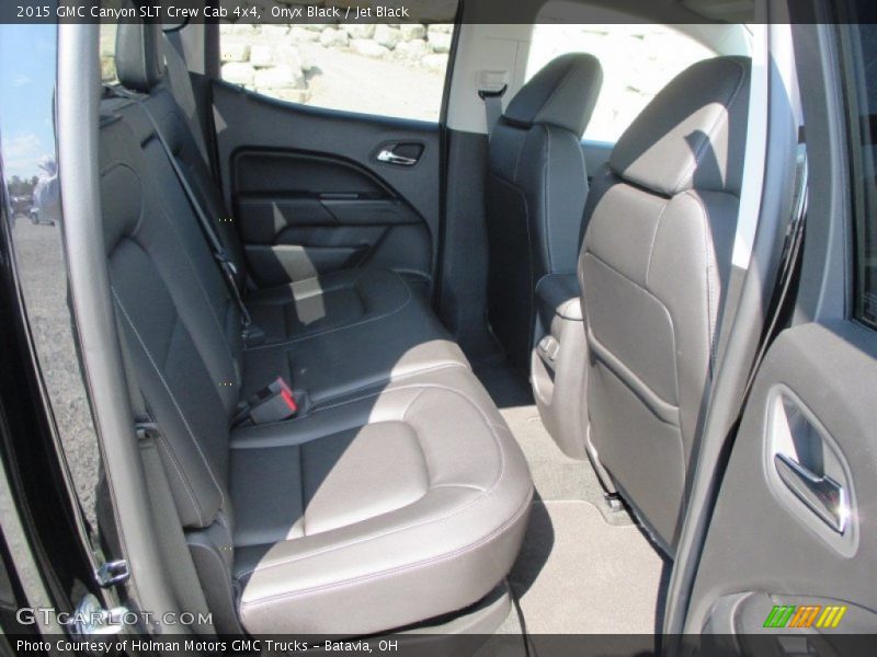 Rear Seat of 2015 Canyon SLT Crew Cab 4x4