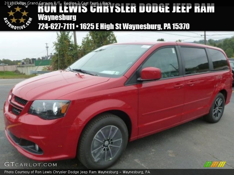 Redline 2 Coat Pearl / Black 2015 Dodge Grand Caravan R/T