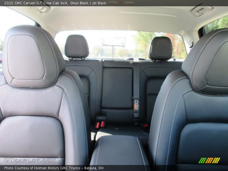  2015 Canyon SLT Crew Cab 4x4 Jet Black Interior