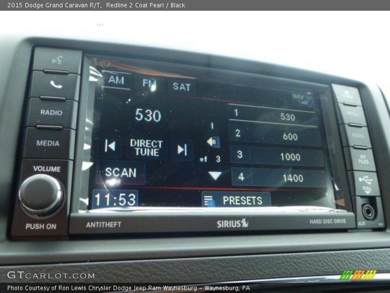 Redline 2 Coat Pearl / Black 2015 Dodge Grand Caravan R/T