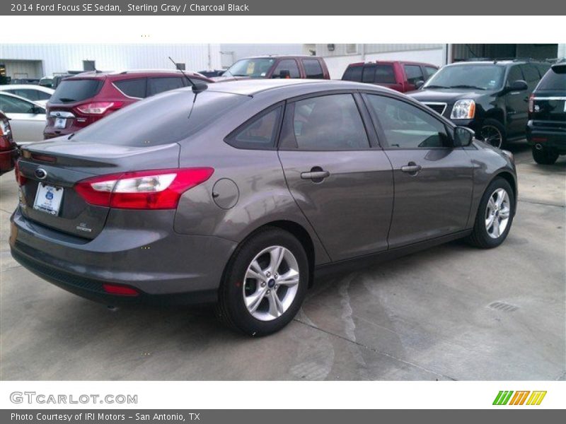 Sterling Gray / Charcoal Black 2014 Ford Focus SE Sedan