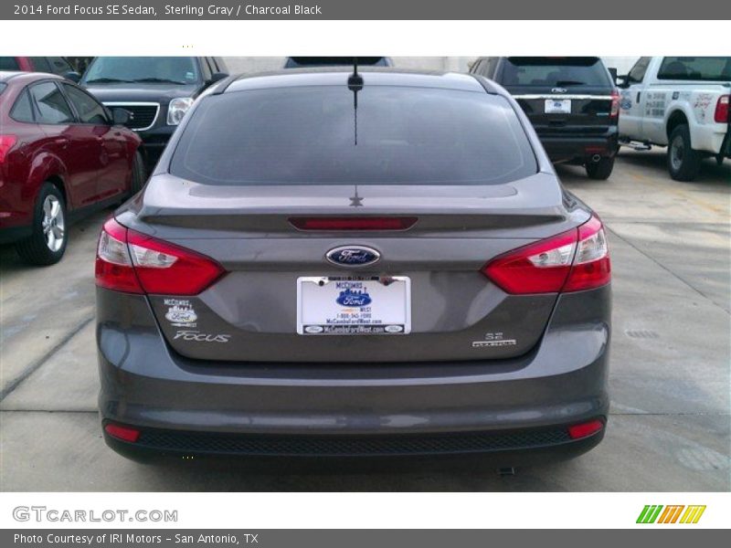 Sterling Gray / Charcoal Black 2014 Ford Focus SE Sedan