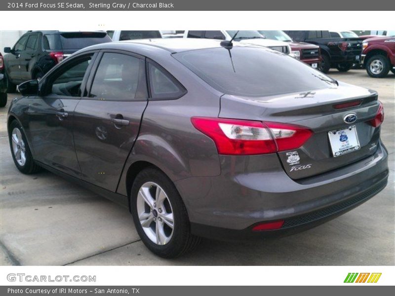 Sterling Gray / Charcoal Black 2014 Ford Focus SE Sedan