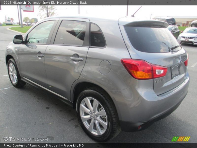 Mercury Gray / Black 2015 Mitsubishi Outlander Sport ES