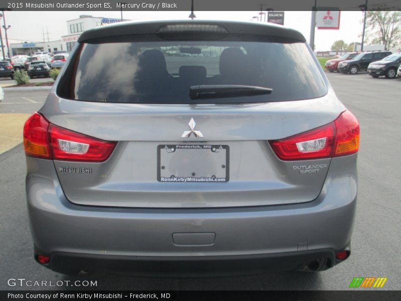 Mercury Gray / Black 2015 Mitsubishi Outlander Sport ES