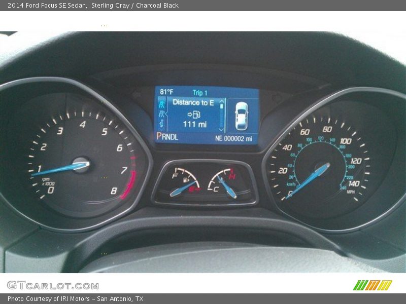 Sterling Gray / Charcoal Black 2014 Ford Focus SE Sedan