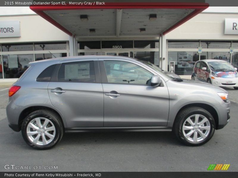 Mercury Gray / Black 2015 Mitsubishi Outlander Sport ES