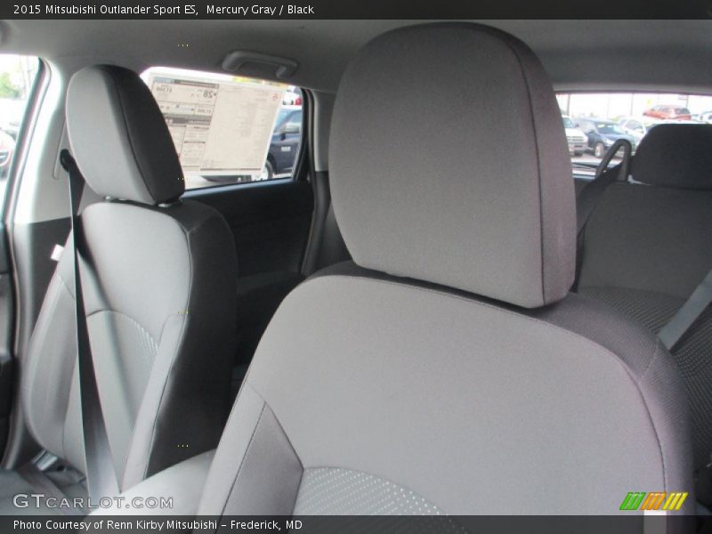 Mercury Gray / Black 2015 Mitsubishi Outlander Sport ES