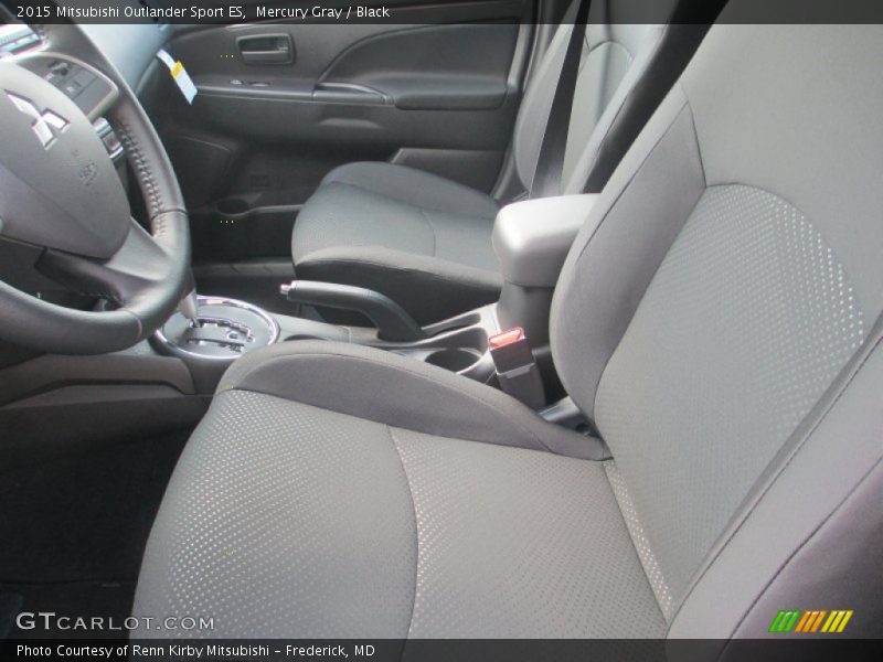 Mercury Gray / Black 2015 Mitsubishi Outlander Sport ES