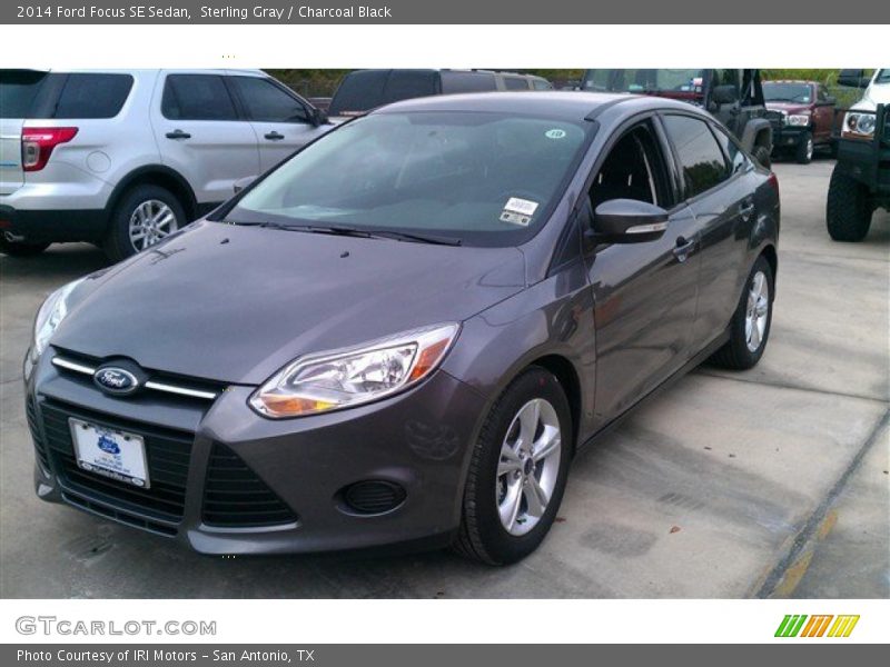 Sterling Gray / Charcoal Black 2014 Ford Focus SE Sedan