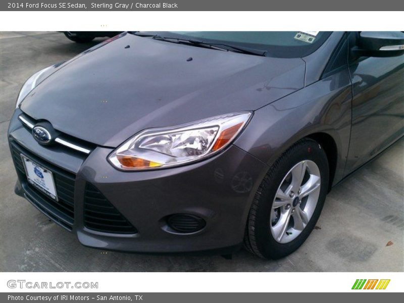Sterling Gray / Charcoal Black 2014 Ford Focus SE Sedan