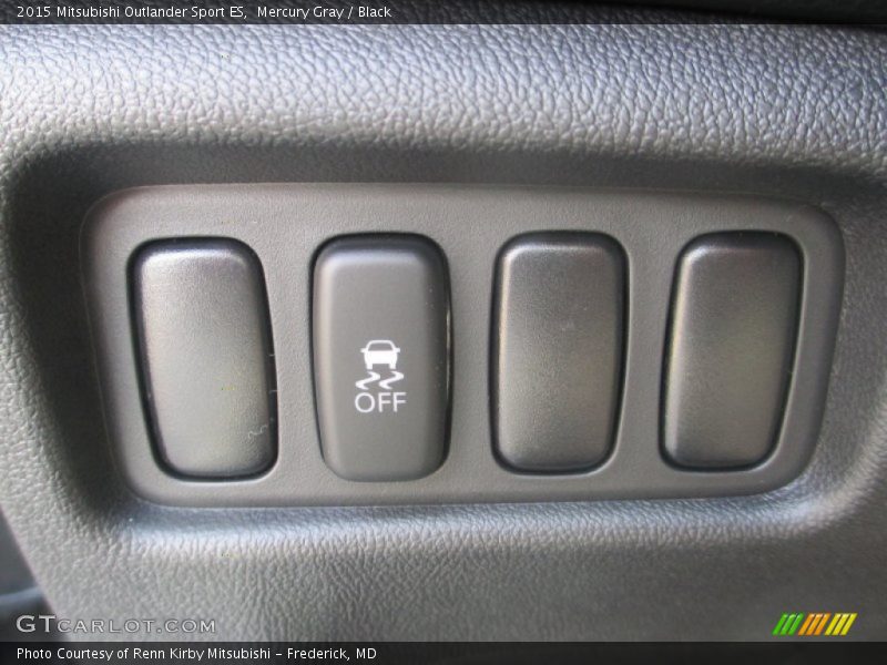 Mercury Gray / Black 2015 Mitsubishi Outlander Sport ES