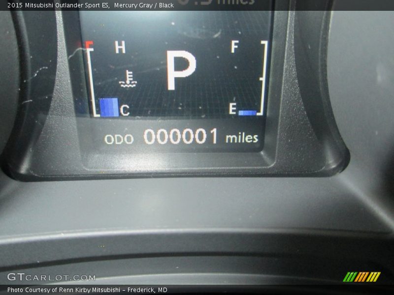 Mercury Gray / Black 2015 Mitsubishi Outlander Sport ES