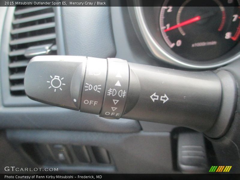 Mercury Gray / Black 2015 Mitsubishi Outlander Sport ES