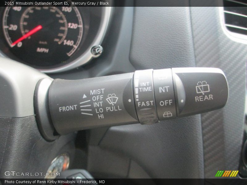 Mercury Gray / Black 2015 Mitsubishi Outlander Sport ES