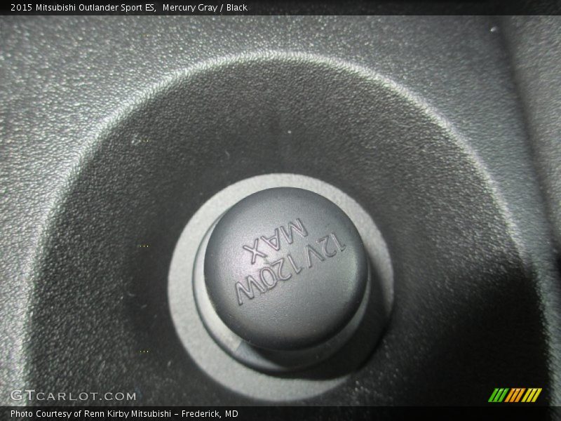 Mercury Gray / Black 2015 Mitsubishi Outlander Sport ES