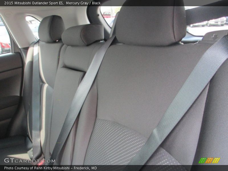 Mercury Gray / Black 2015 Mitsubishi Outlander Sport ES