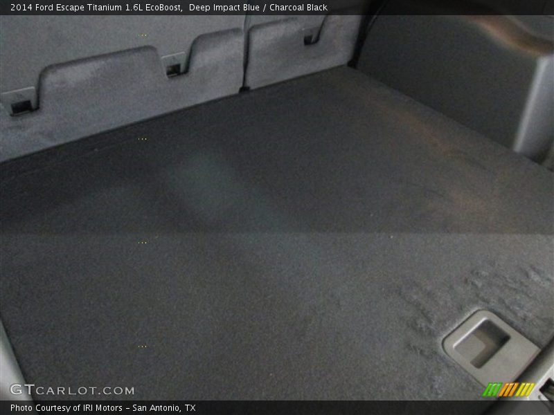Deep Impact Blue / Charcoal Black 2014 Ford Escape Titanium 1.6L EcoBoost