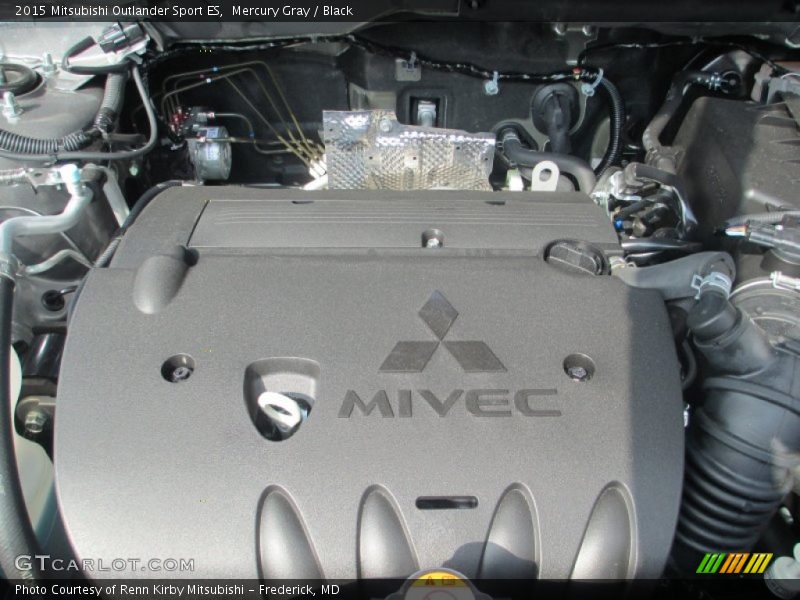 Mercury Gray / Black 2015 Mitsubishi Outlander Sport ES