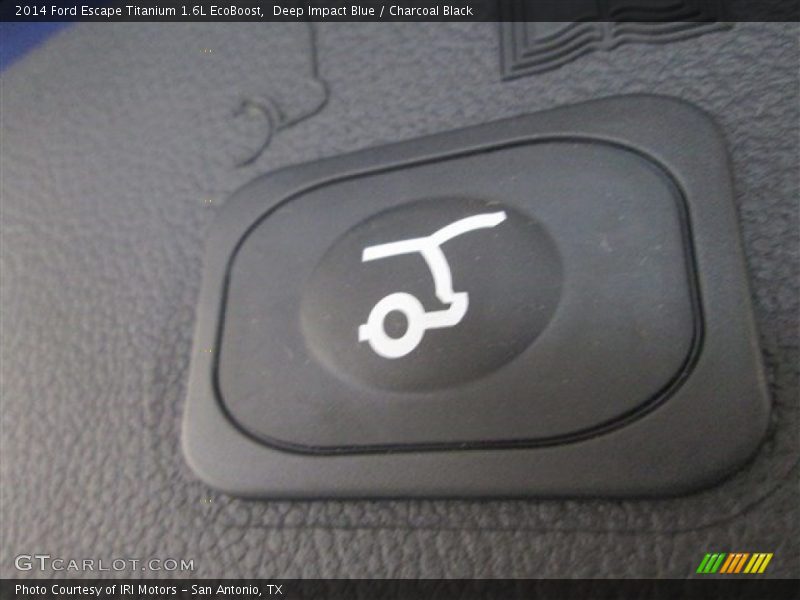 Deep Impact Blue / Charcoal Black 2014 Ford Escape Titanium 1.6L EcoBoost