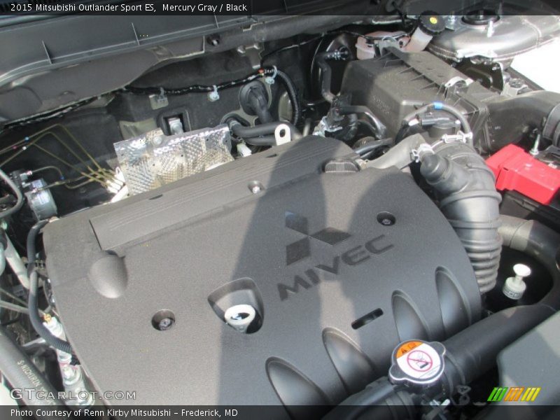 Mercury Gray / Black 2015 Mitsubishi Outlander Sport ES