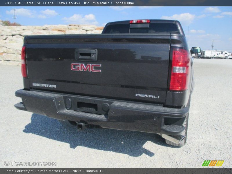 Iridium Metallic / Cocoa/Dune 2015 GMC Sierra 1500 Denali Crew Cab 4x4