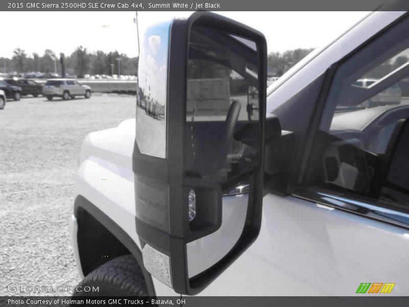 Summit White / Jet Black 2015 GMC Sierra 2500HD SLE Crew Cab 4x4