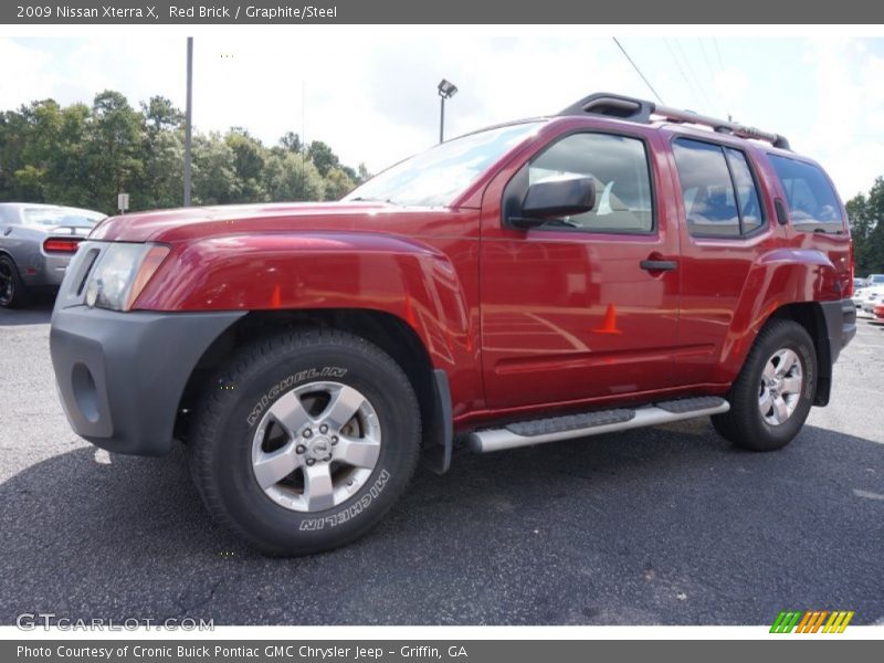 Red Brick / Graphite/Steel 2009 Nissan Xterra X