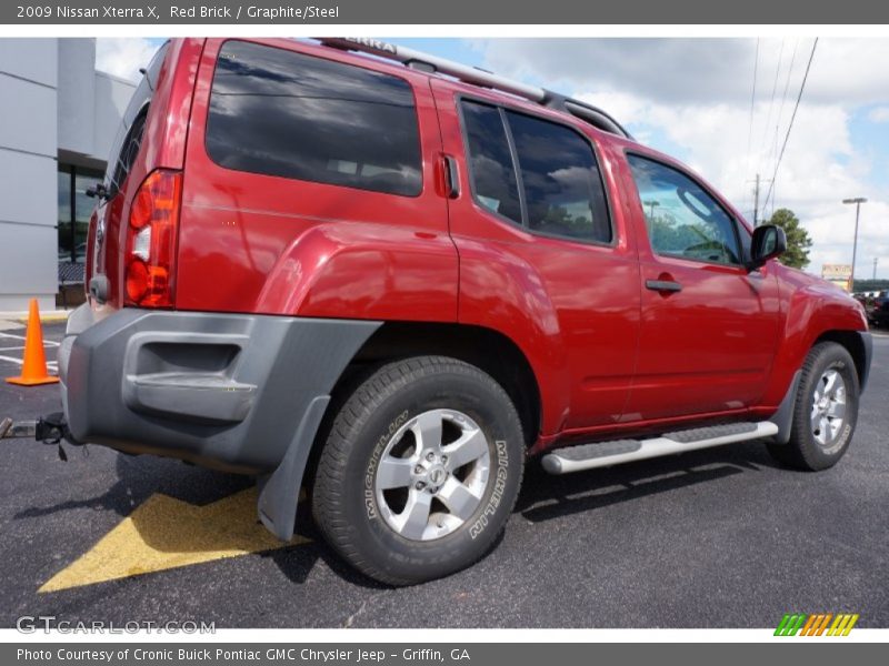 Red Brick / Graphite/Steel 2009 Nissan Xterra X