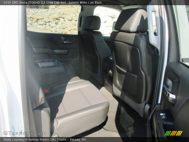 Summit White / Jet Black 2015 GMC Sierra 2500HD SLE Crew Cab 4x4
