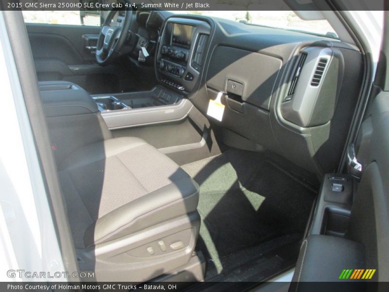 Summit White / Jet Black 2015 GMC Sierra 2500HD SLE Crew Cab 4x4