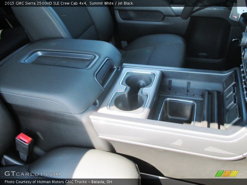 Summit White / Jet Black 2015 GMC Sierra 2500HD SLE Crew Cab 4x4