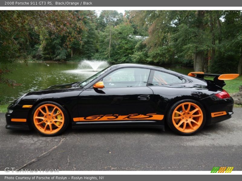  2008 911 GT3 RS Black/Orange