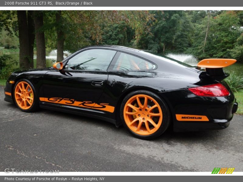  2008 911 GT3 RS Black/Orange