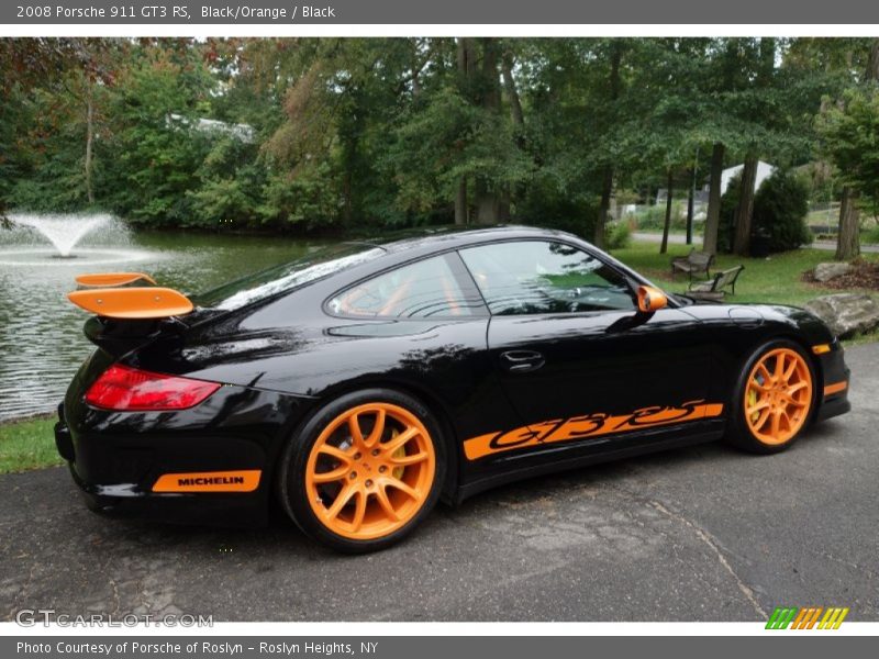 Black/Orange / Black 2008 Porsche 911 GT3 RS