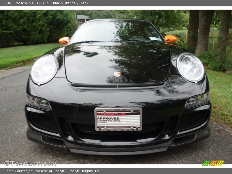 Black/Orange / Black 2008 Porsche 911 GT3 RS