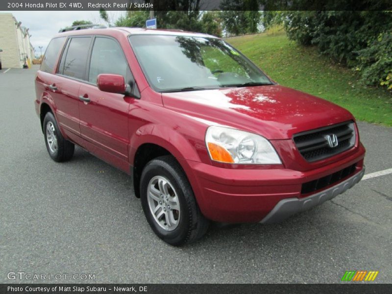 Redrock Pearl / Saddle 2004 Honda Pilot EX 4WD