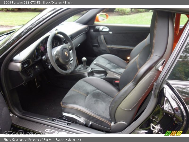 Front Seat of 2008 911 GT3 RS