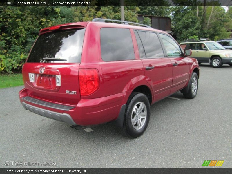 Redrock Pearl / Saddle 2004 Honda Pilot EX 4WD