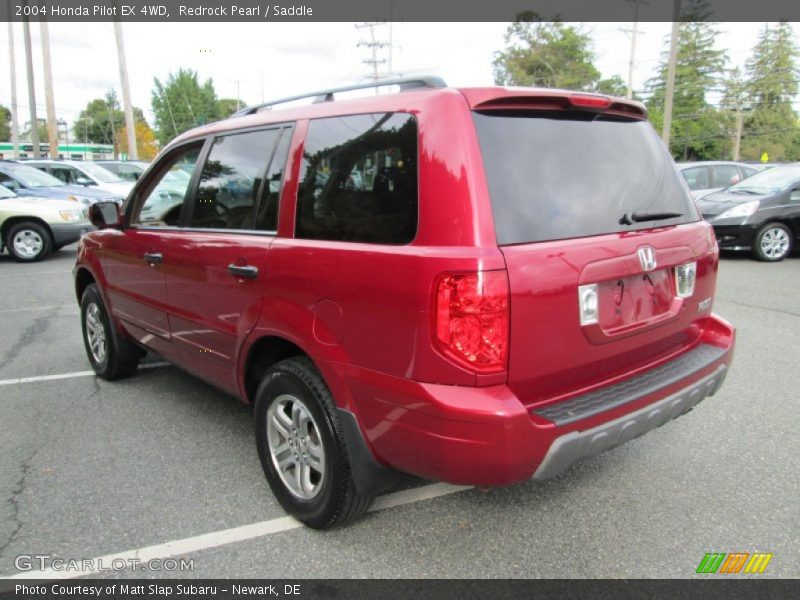 Redrock Pearl / Saddle 2004 Honda Pilot EX 4WD