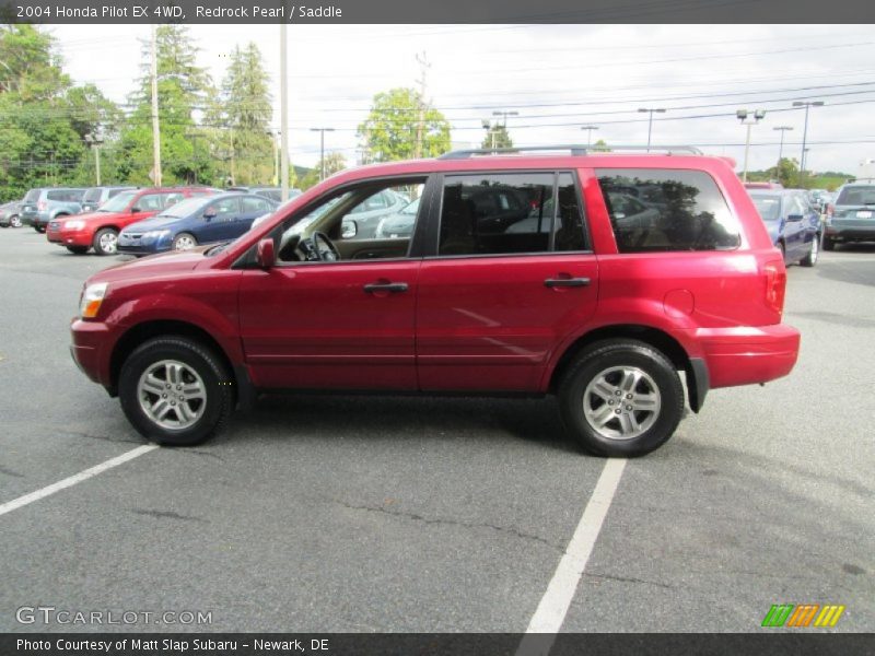 Redrock Pearl / Saddle 2004 Honda Pilot EX 4WD