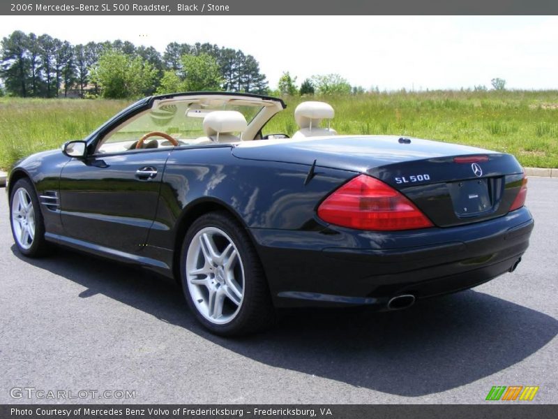 Black / Stone 2006 Mercedes-Benz SL 500 Roadster