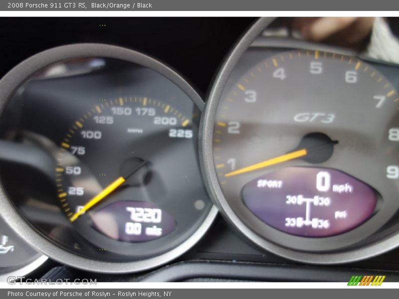 Black/Orange / Black 2008 Porsche 911 GT3 RS