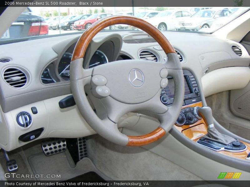 Black / Stone 2006 Mercedes-Benz SL 500 Roadster