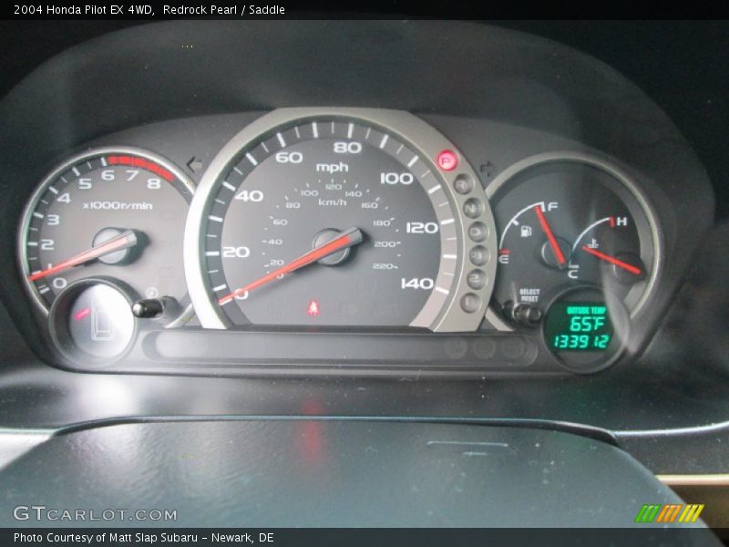 Redrock Pearl / Saddle 2004 Honda Pilot EX 4WD