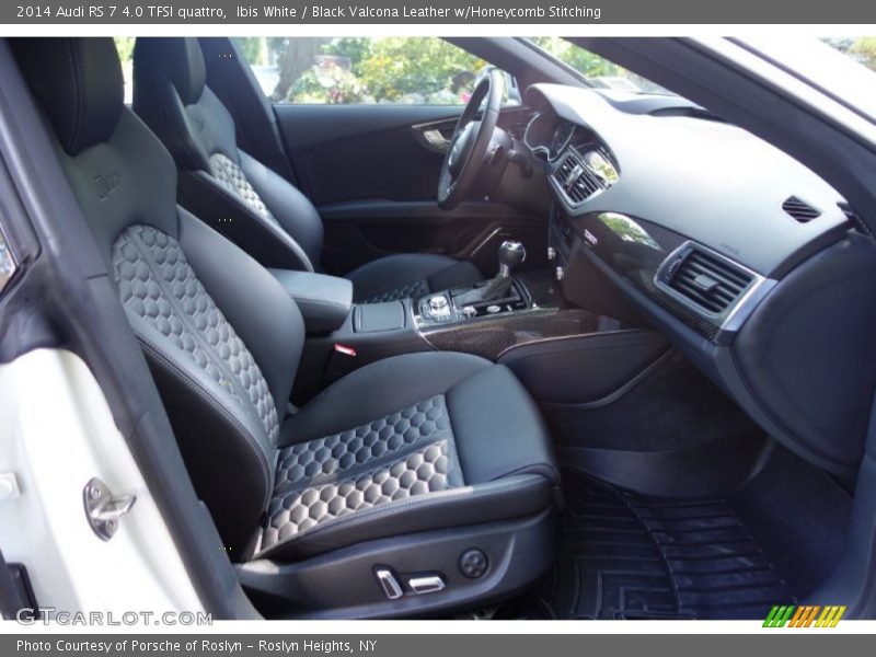 Ibis White / Black Valcona Leather w/Honeycomb Stitching 2014 Audi RS 7 4.0 TFSI quattro