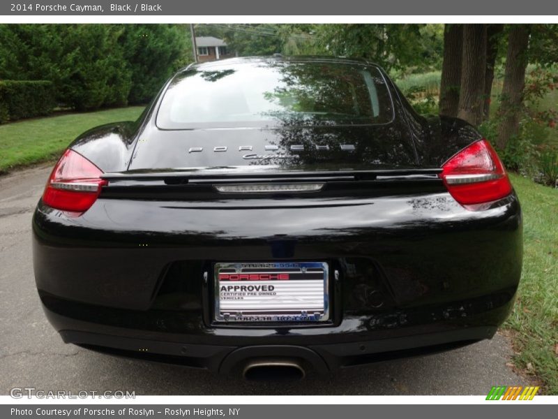 Black / Black 2014 Porsche Cayman