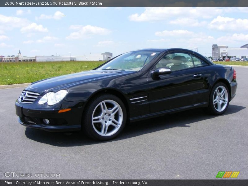 Black / Stone 2006 Mercedes-Benz SL 500 Roadster