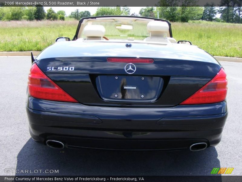 Black / Stone 2006 Mercedes-Benz SL 500 Roadster