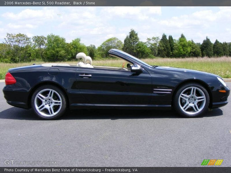 Black / Stone 2006 Mercedes-Benz SL 500 Roadster